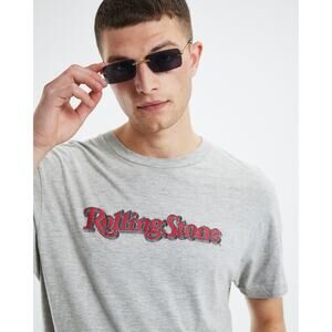 New Urban Outfitters Rolling Stone Marle Tee in Grey Marle $59 MEDIUM Gray